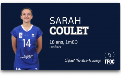 Sarah Coulet : « Je veux acquérir un maximum d’expérience »